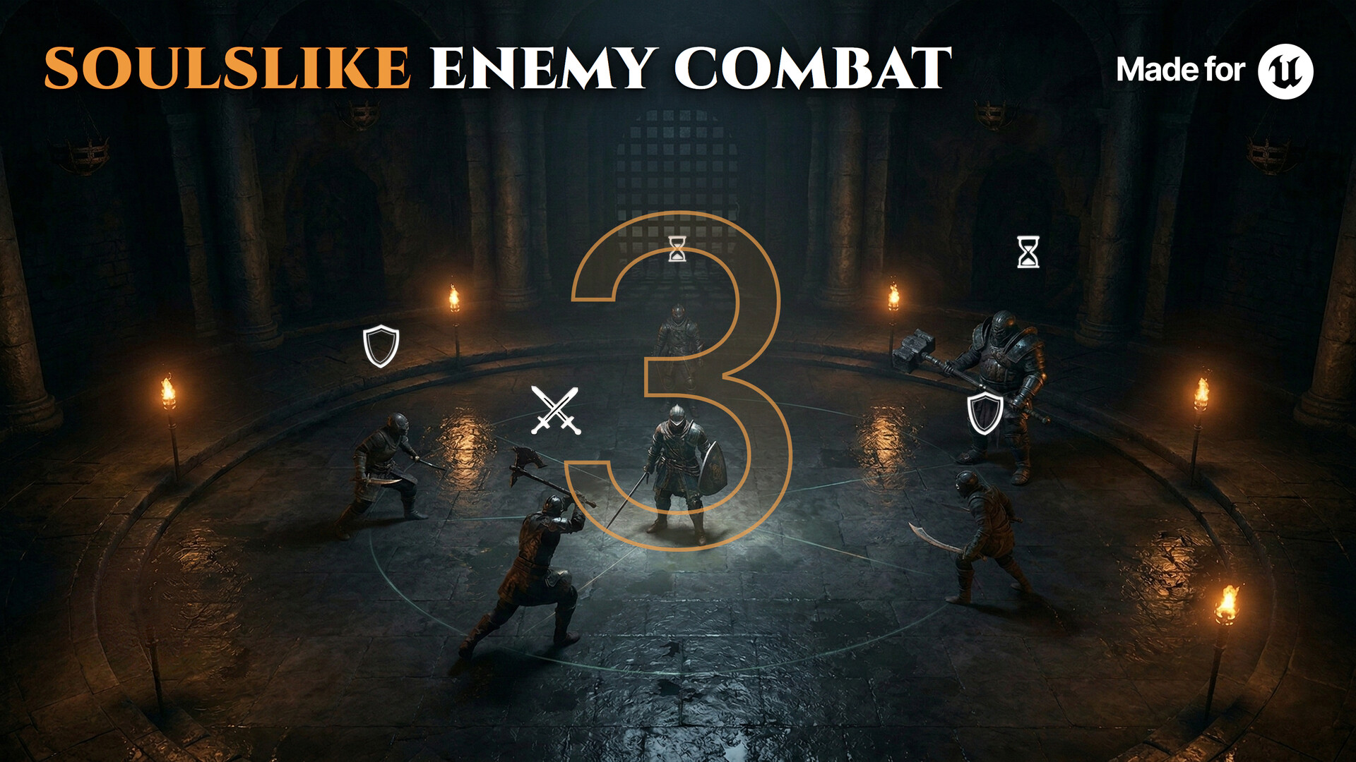 Soulslike Enemy Combat: Full Documentation